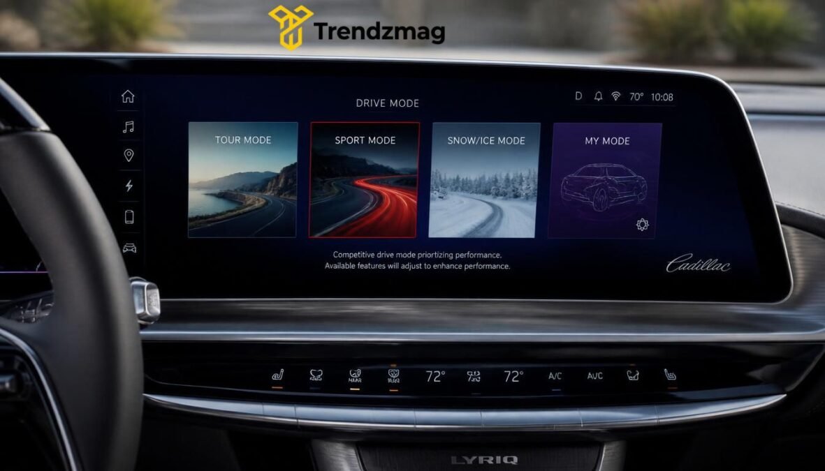 do the driving modes in cadillac lyriq offer different ranges or battery usages? do the driving modes in cadillac lyriq offer different ranges or battery usages?